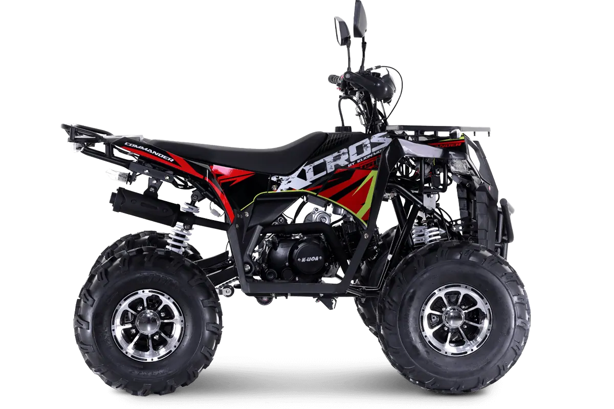 COMMANDER 150 XCROSS สี VOLCANIC RED
