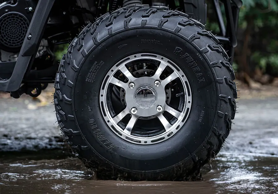 COMMANDER 250 XCROSS ล้ออัลลอย 10" + ยาง AT ไซส์สูงพิเศษ