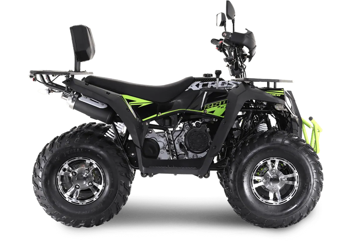 COMMANDER 250 XCROSS สี TACTICAL LIME GREEN