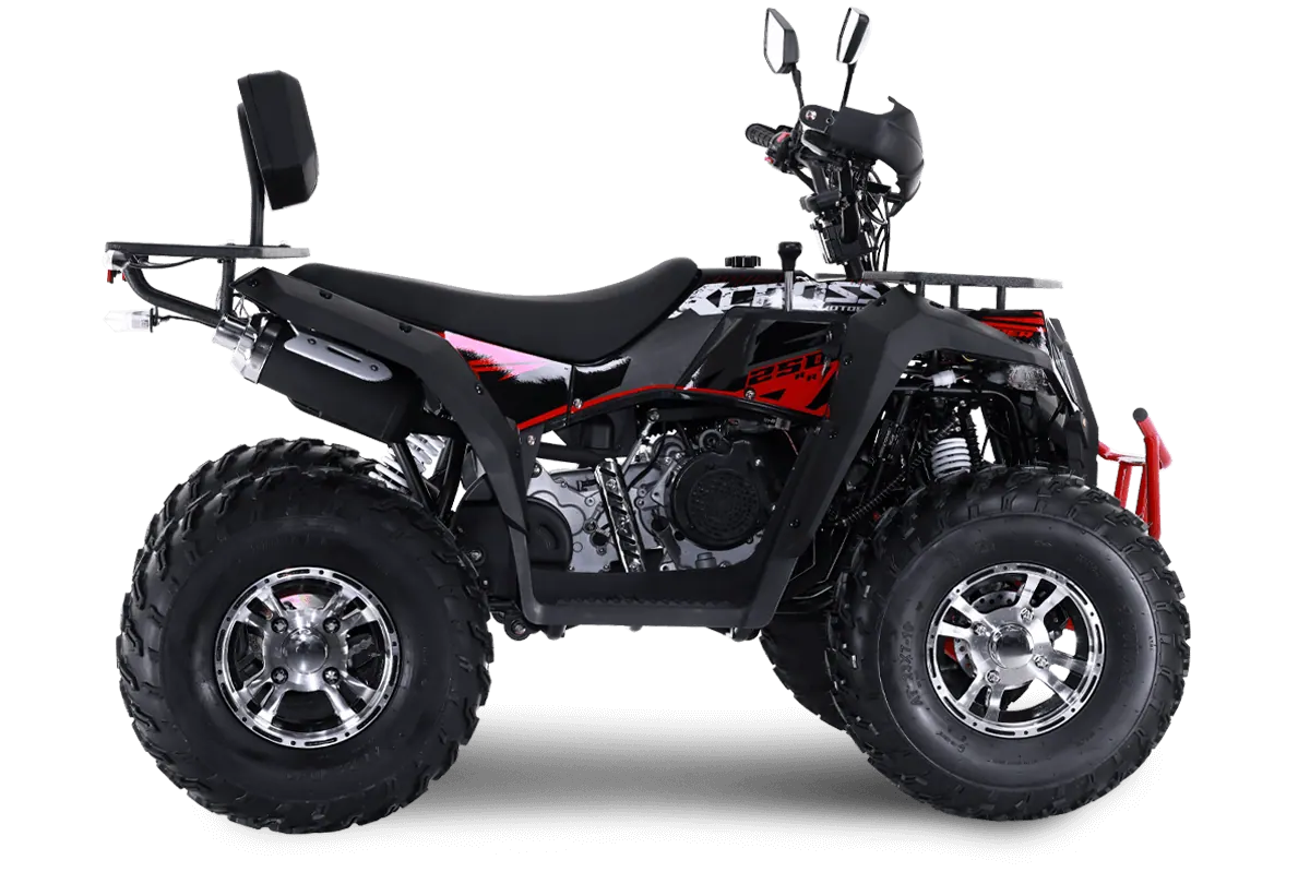 COMMANDER 250 XCROSS สี VOLCANIC RED