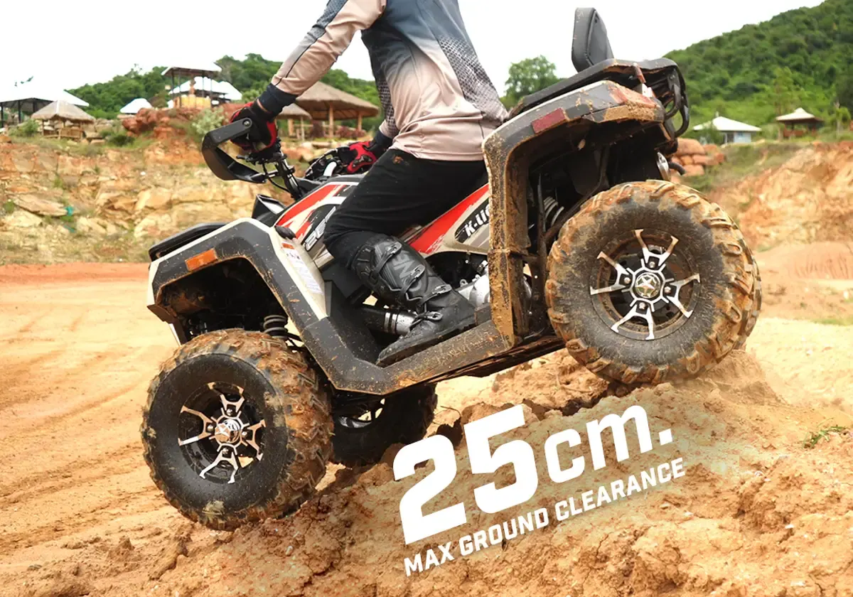 RANGER 265 Max Ground Clearance 13.7 ซม.