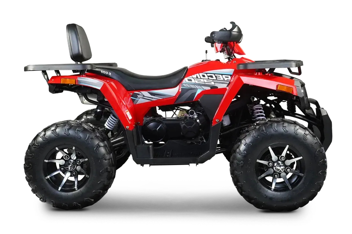 RECON 250 RDX สี MIDDAY RED