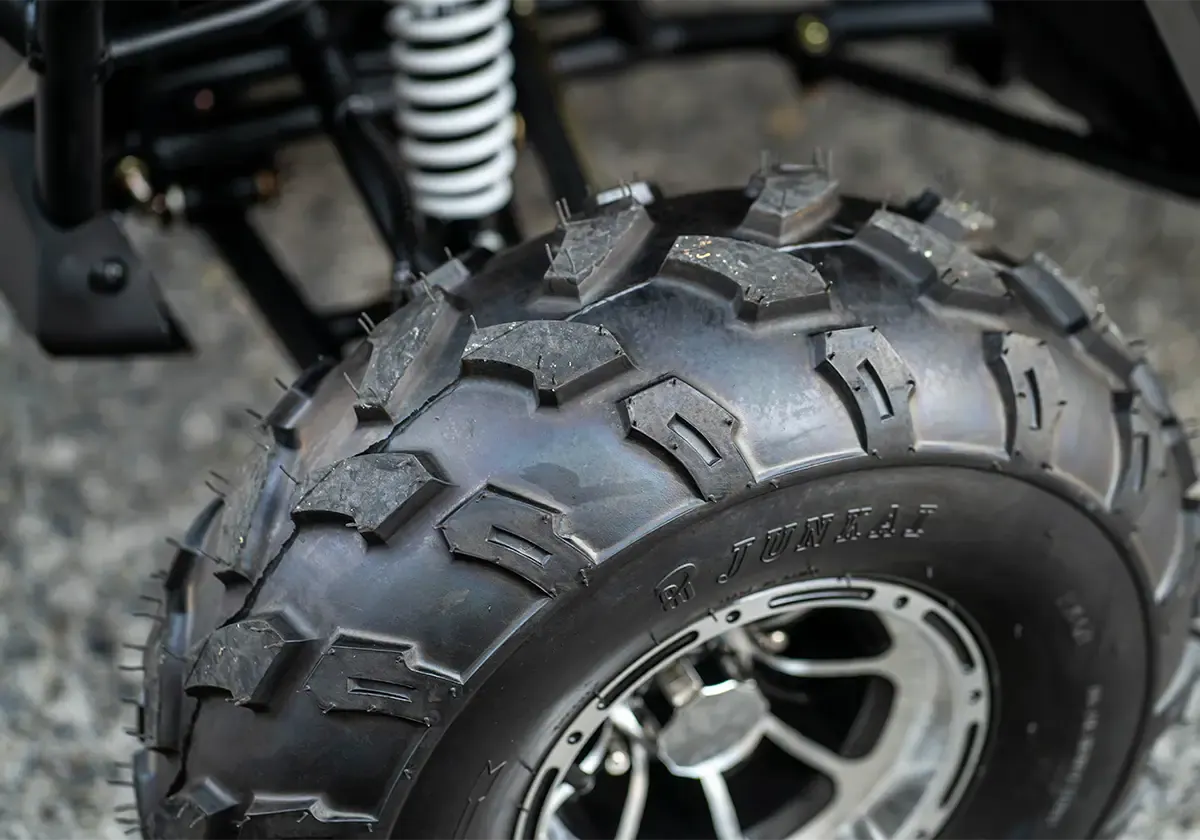 TANKER 150 ล้ออัลลอย 8 นิ้ว + ยาง All-Terrain