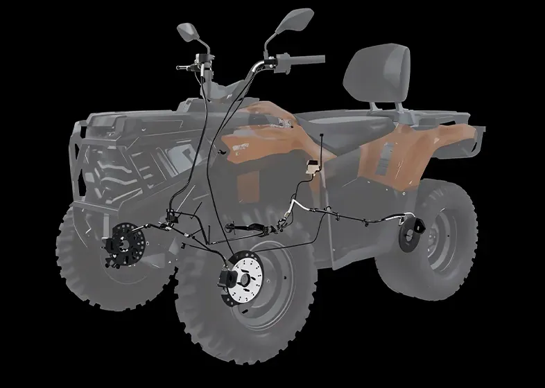 XWOLF 300 2x4 Combine Brake