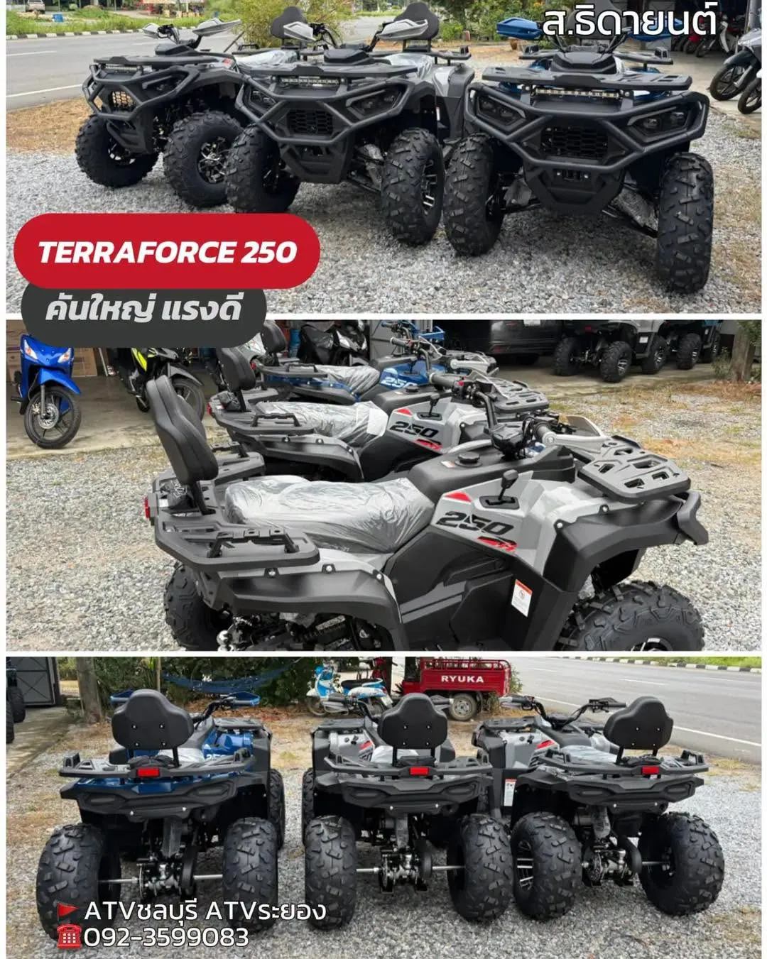 TERRAFORCE 250 หลายคันพร้อมส่งที่ร้าน